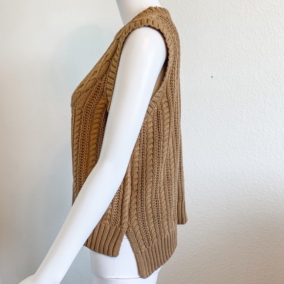 Rachel Zoe Cable Knit Patterned Sweater Vest Size XS - Picture 9 of 10